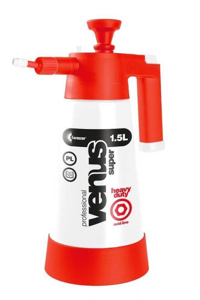 Kwazar Venus PRO+ HD ACID Pumpsprüher 1,5 Liter (für Säure geeignet)