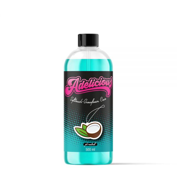 Adelicious Softtouch-Snowfoam Coco | 500ml, ph-neutral, türkis