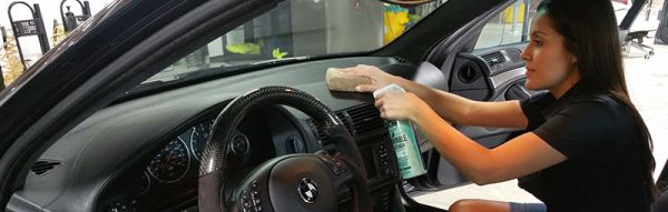 Chemical Guys Workhorse Mikrofaser Applicator Pad braun 4