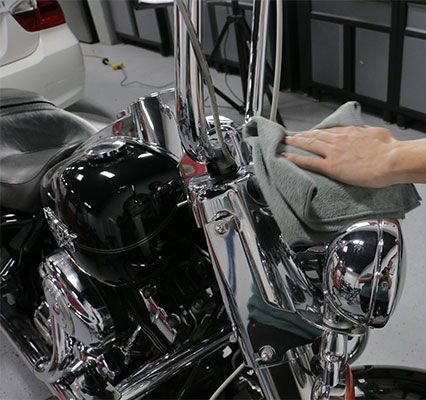 Workhorse Mikrofasertuch grau (Metall & Felgen) 2