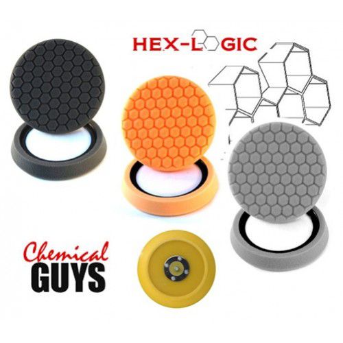 Hex Logic 5,5 inch schwarz Polierpad - 125mm
