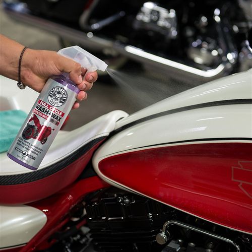 Chemical Guys Wasserloses waschen und wachsen für Motorräder 118ml 3