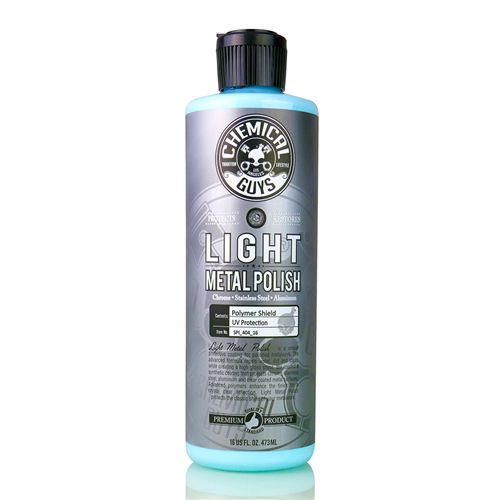 Chemical Guys Light Metal Polish – für Chrom, Edelstahl, Aluminium usw. 473ml,