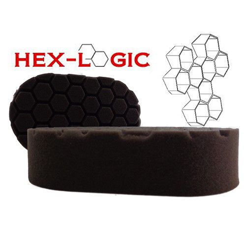 Hex Logic schwarz Hand Polierpad (finish) 1