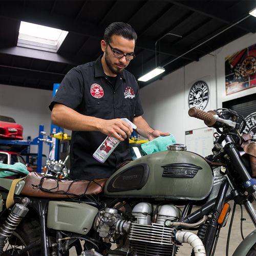 Chemical Guys Wasserloses waschen und wachsen für Motorräder 118ml 6