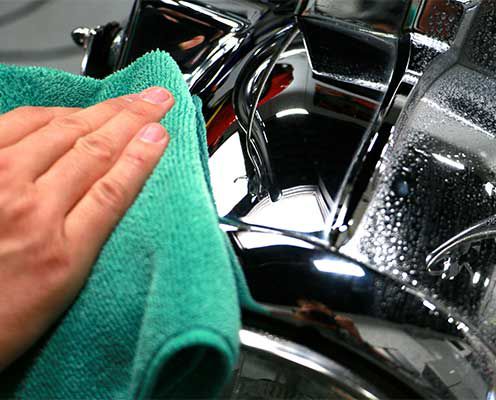 Workhorse Mikrofasertuch grün (Lack) 8