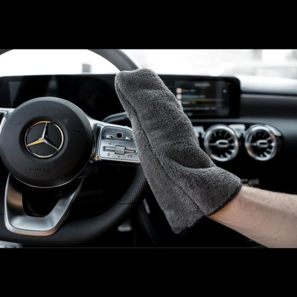 Nuke Guys - Mikrofaser Präzisionshandschuh für Detailing Arbeiten, 15x25cm, 1000 GSM