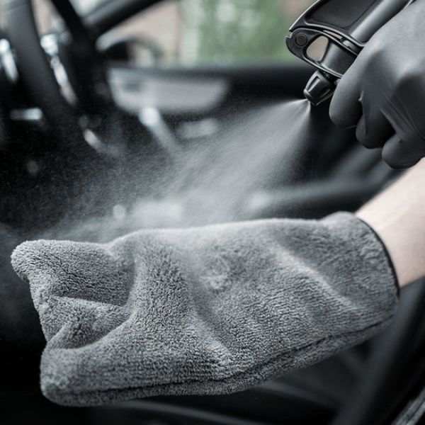 Nuke Guys - Mikrofaser Präzisionshandschuh für Detailing Arbeiten, 15x25cm, 1000 GSM