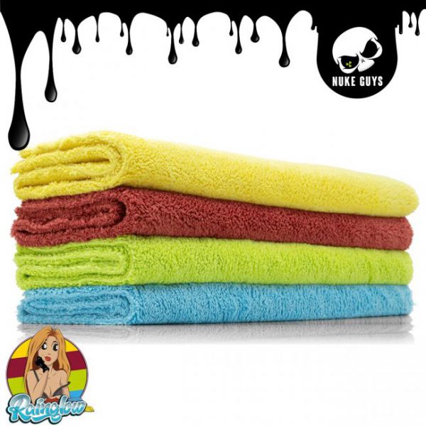 Nuke Guys Rainglow Premium Mikrofasertuch 4er Set