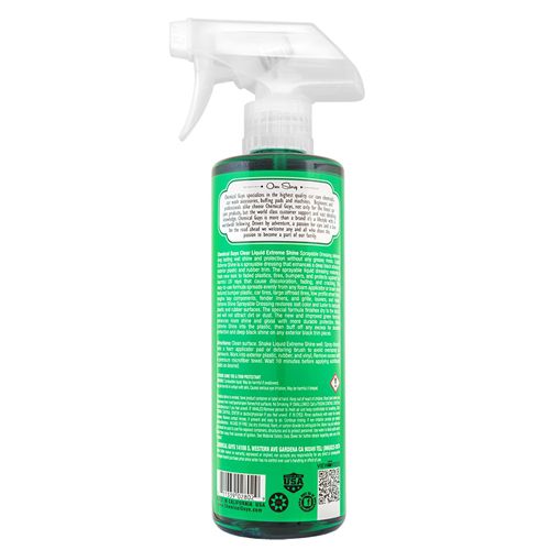 Clear Liquid Extreme Shine Tire and Trim Dressing and Protectant 473ml 2