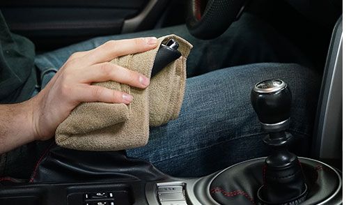 Workhorse Mikrofasertuch braun (Leder & Kunstleder) 3