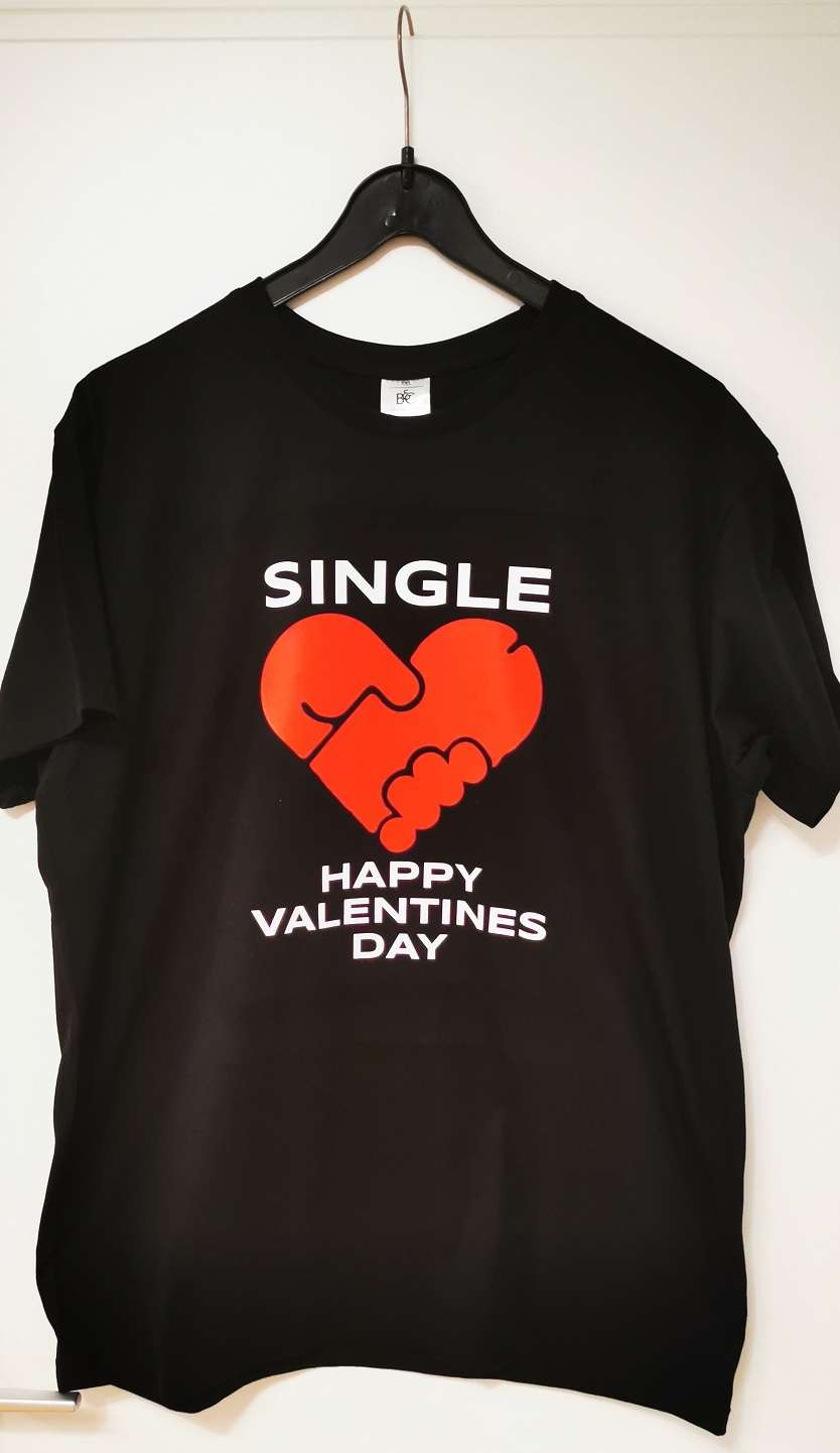 Glanzstück Happy | Day Valentine Single Shop T-Shirt