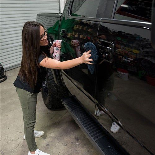 Happy Ending randloses Mikrofasertuch schwarz 3