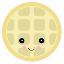 Waffle Weave Glas Towel Glas Tuch rot 3