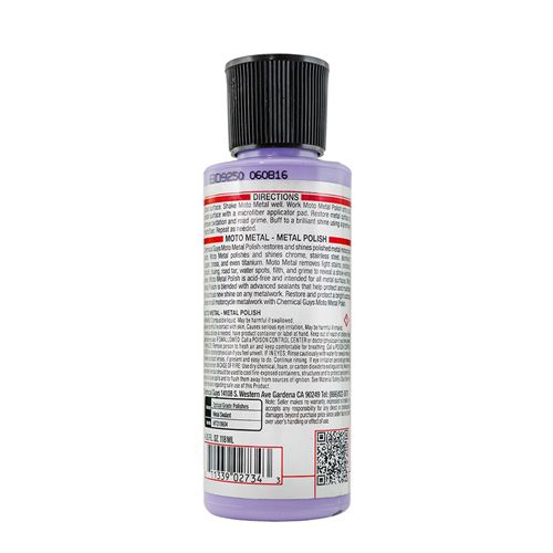 Chemical Guys Metallpolitur Metal Polish 118ml 2