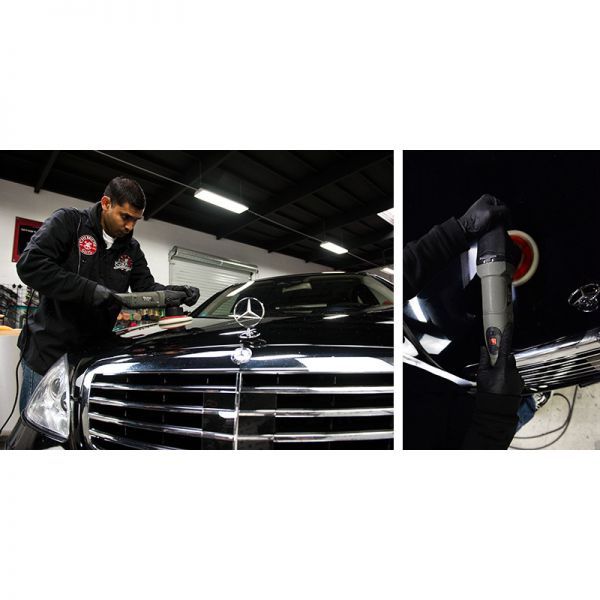 Chemical Guys Hex Logic Quantum 5,5 inch weiß Polierpad 9