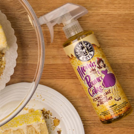 Chemical Guys Mom's Pound Cake Lufterfrischer Geruchsvernichter 473ml 5