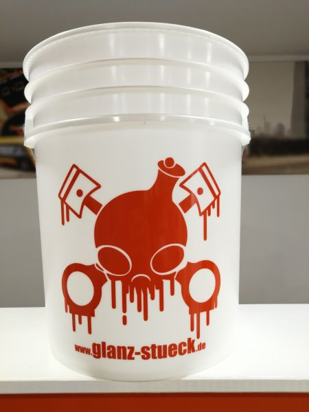 Heavy Duty Detailing Wascheimer 19 Liter mit Aufkleber