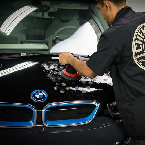 Chemical Guys Hex Logic Quantum 5,5 inch schwarz Polierpad 7