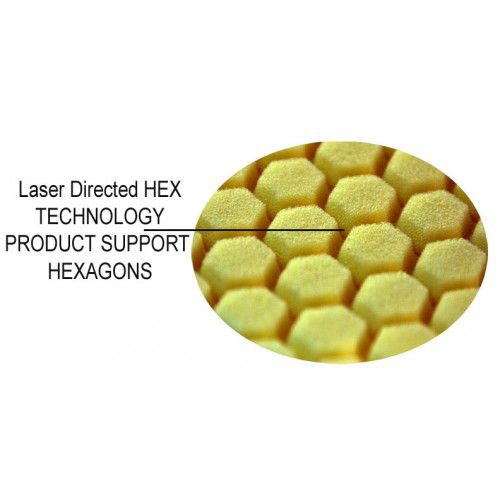 Hex Logic 5,5 inch schwarz Polierpad - 125mm