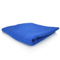 Waffle Weave Glas Towel Waffle Weave Glas Towel Glas Tuch blau 1